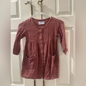 Old Navy Kids Button-Down Shirt in Mauve
